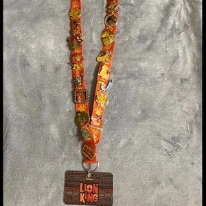 Disney The Lion King Pins with Lanyard